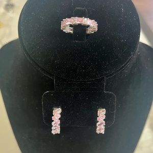 Pink Jewelry set
